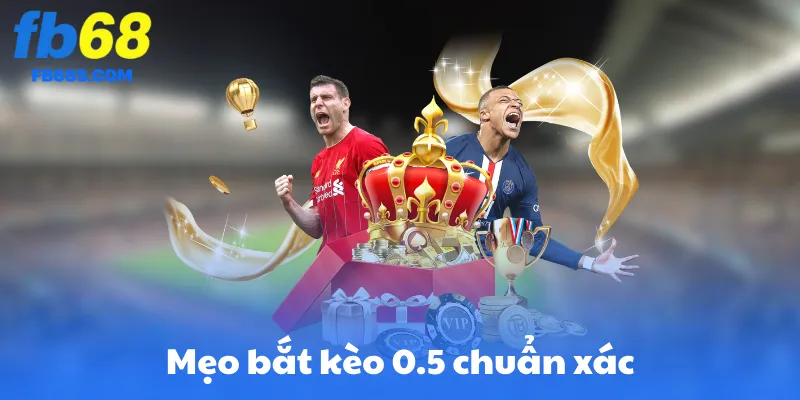 Mẹo bắt kèo 0.5 chuẩn xác từ cao thủ cá cược